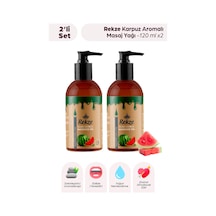 Doğal2 Adet Karpuz Özlü Duyusal Ve Aromaterapi Erotik Masaj Yağı 120 Ml - 306292156
