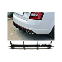Skoda Octavia Parlak Siyah Flap Plastik Boyalı