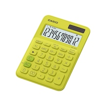 Casio Ms-20Uc-Yg 12 Hane Sarı Masaüstü Hesap Makinesi