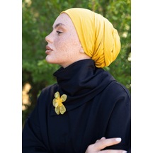 Mayovera Sweatshirt Kemik Broş Siyah