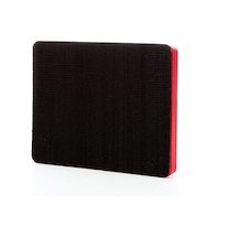 Hookit Pad 20433, 7,62 Cm X 10,16 Cm Kırmızı Köpük 7,62 Cm X 10,16 Cm