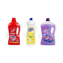 Bingo Yüzey Tem. Fresh 2.5 Lt + Bulaşık Deterjanı 650 Ml + Yüzey Tem. Fresh 2.5 Lt 3'lü Set Diğer