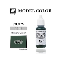 Vallejo 70975 18 Ml. 89 Military Green-matt, Model Color Serisi Model Boyası-31730
