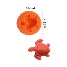 Caretta Kaplumbağa Silikon Şeker Hamuru, Sabun, Mum Kalıp