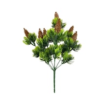 Yapay Çiçek Çam Kozalaklı Demet Yapay Bitki 30 20cm Diğer