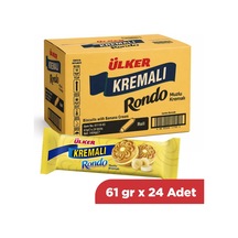 Ülker Kremalı Rondo Muzlu Bisküvi 61 Gr X 24 Adet