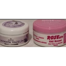 Rose City Lavanta Vazelin 75 ML + Gül Kremi 135 ML
