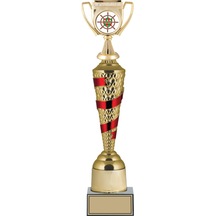 Odak Kupa - Figürlü Kupalar - Kupa Figürlü Kupalar Fg-028 A - 48 Cm Altın - Beyaz