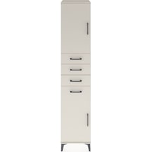 Hyperion Dolap 3 Raflı 4 Çekmeceli 2 Kapaklı 44x44x221 Aytaşı... Aytaşı