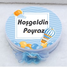 Hacı Paşa Suluhan Metal Kutuda Balon Baskılı Bebek Çikolatası 10 KG