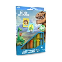 Eğitici Ve Eğlenceli Kum Boyama Seti Disney İyi Bir Dinozor Spot & Arlo Ds-24