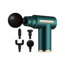 4 Başlıklı Usb Şarj Olabilen Masaj Tabancası Masaj