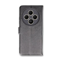Xiaomi Redmi 14c Uyumlu Kılıf Trend S Plus Kapaklı Kılıf - Siyah