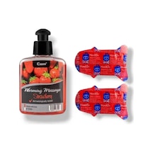 Caas Çilek Aromalı Masaj Yağı 100 Ml - Erkeklere Özel 6'lı - 2 Adet