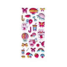 Sticker Kabartmalı Stiker Defter Planlayıcı Etiket Lde024 -19x9cm - Tavşan Balon