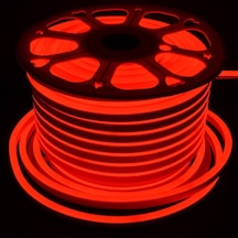 Kırmızı Neon Led 5 Mt 12 Volt 6x12mm