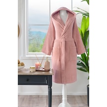 Özdilek Woven Kapüşonlu Bornoz Xl Tarçın