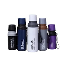 Çelik İçli Termos 750 Ml Gri Skm002 Açık Beyaz