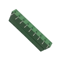 9 Pin 7.62mm Geçmeli 90c Takım Klemens