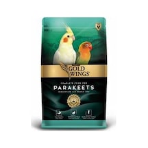 Gold Wings Premium Paraket Küçük Papağan Yemi 1 Kg x 6 Adet