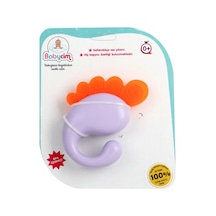 Diş Kaşıyıcı Çıngırak - Bpa İçermez Mor