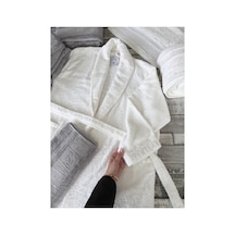 Sarra Bamboo Aile Bornoz Seti L-m Beden Gri - 936813831 Gri - 936813831 Gri