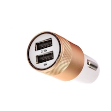 Space Çakmak Soketi Çift Usb'Li-Altın / Icca84-1 556657687