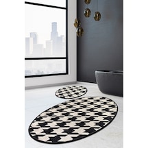 Kazayagı Djt 2 Lı Set Banyo Halısı Çok Renkli