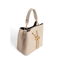 Kadın Günlük Kullanıma Uygun Ayarlanabilir Askılı Şık El & Omuz Çantası Shoulder Bag Taş