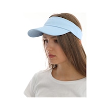 Uv Koruyuculu Unisex Siperlikli Bebe Mavisi Şapka Bebe Mavisi