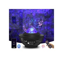 Hymark Led Yıldız Bluetooth Hoparlör Usb Projektör Okyanus Dalgas