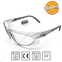 Bisiklet Motor İş Güvenlik Kaynak Gözlüğü Lazer Uv Koruyucu Gözlük S900 Şeffaf