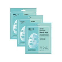 Dermal Seoul Face Pdrn Hydrojel Eriyen Maske Nemlendirici Cilt Onarıcı Şeffaf Jel Maske 34 Gr 3 Adet