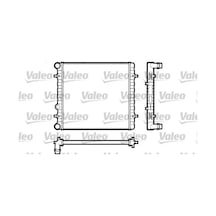 Audi A3 Motor Radyatoru 1.6 1997-2003 Aeh Akl Apf Valeo 731606
