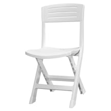Omnisoft MT GF163 Katlanır Plastik Sandalye Beyaz