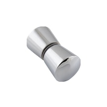 Ayrıntıshop Duşakabin Cam Kapı Kırılmaz Metal Krom Kaplamalı Kulplar 1. Kalite Krom