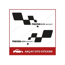 Mazda 626 Sport Sticker Takım Set Mazda 626 Sticker Oto Sticker