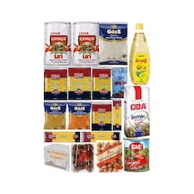 Ramazan Kumanya Erzak Paketi Gıda Kolisi Ekonomik Paket 18 Parça Ürün