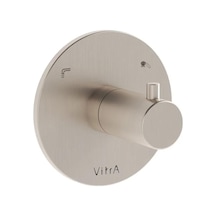 VitrA Origin A4285734 Ankastre Banyo Bataryası 2 Yollu Yönlendirici Sıva Üstü Nikel