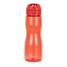 Tr 911037-c Bpa Free Motivasyon Sporcu Su Matarası Suluk 0,7lt Su Şişesi Kırmızı Genel