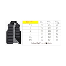 Sonbahar Ve Kış İçin Kalınlaştırılmış, Erkek Kaz Tüyü Dolgulu Pamuklu Yelek Haki