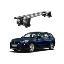 Royal Bmw X1 F48 2015-2019 Uyumlu Gri Ara Atkı Port Bagaj Tavan Barı