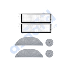Roborock S8 Maxv Ultra Uyumlu 2 Filtre 2 Mop 2 Yan Mop Pkt-iasgf0000792
