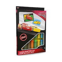 Eğitici Ve Eğlenceli, Kum Boyama Seti, Disney Cars3 Şimşek Mcqueen&cruz Ramirez Ds-28