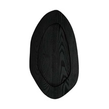 Meyve Kasesi Masif Ahşap Meyve Kasesi, Düzensiz Oval Meyve Tabağı, Siyah Meyve Tabağı, Masa Dekorasyonu Veya Yemek Servisi İçin Kullanılır, Meyve, Sebze, Et Kahvaltı Meyve Sepeti Büyük