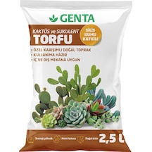 Genta Kaktüs-lithops ve Succulent Özel Karışım Toprağı 2.5 L