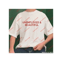 Tarzsokak Slogan Unisex Yazılı Oversize Tshirt Twgwbr11 Beyaz