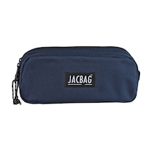 Jacbag Dual Pouch-iki Bölmeli Kalem Kutusu Dual Pouch-lacivert renkli
