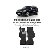 OtoCraft Mercedes Ml 280 Cdı W164 2005-2009 Araca Özel 3d Havuzlu Eva Paspas Tam Set 5 Parça