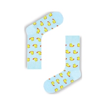 Carnaval Socks Civciv Desenli Renkli Çorap Renkli